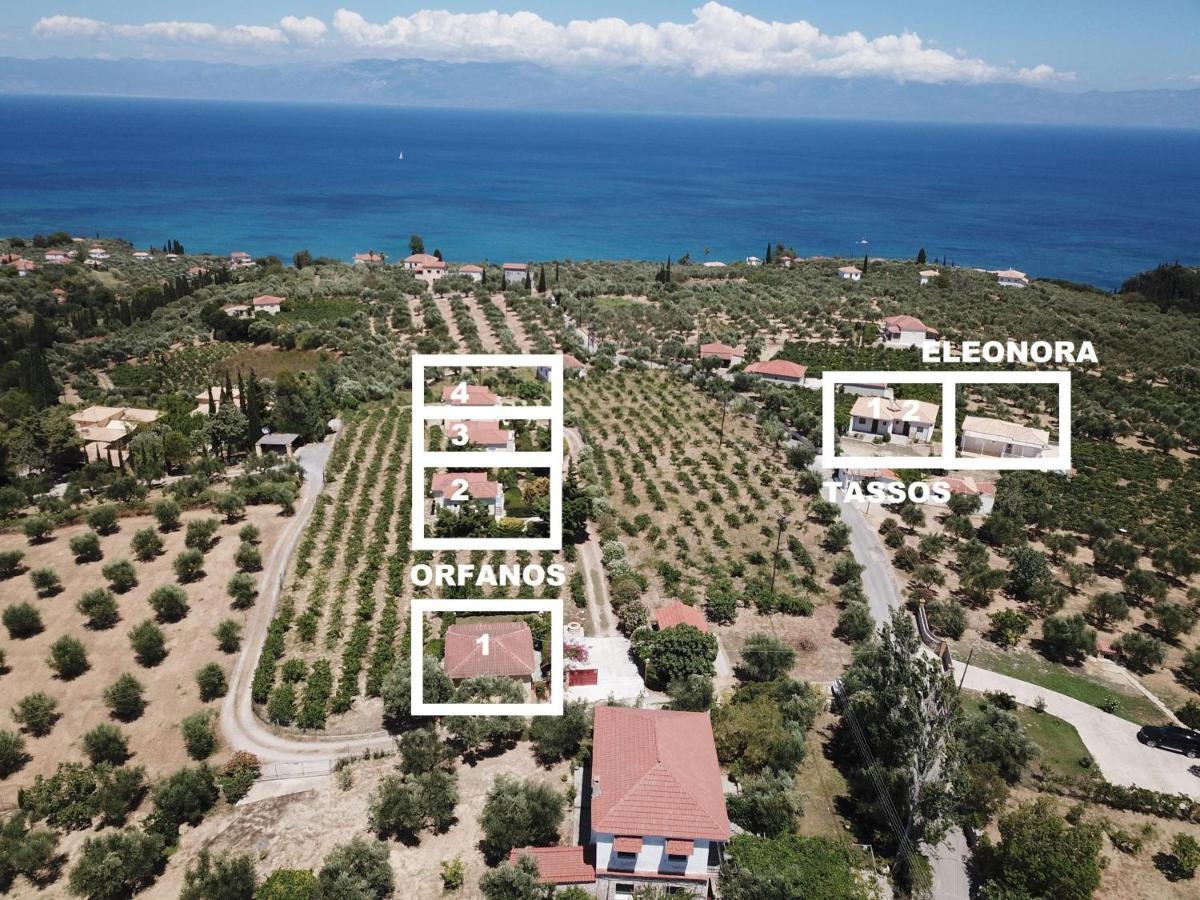 Orfanos 3 Villa Armenoi  Bagian luar foto